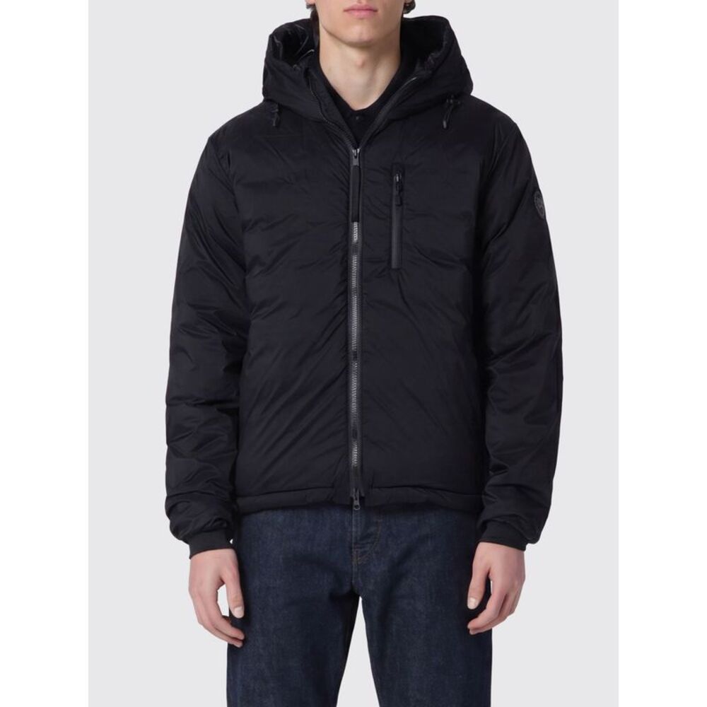 Canada Goose Men Lodge Hooded Polyester Down Jacket Canada Goose